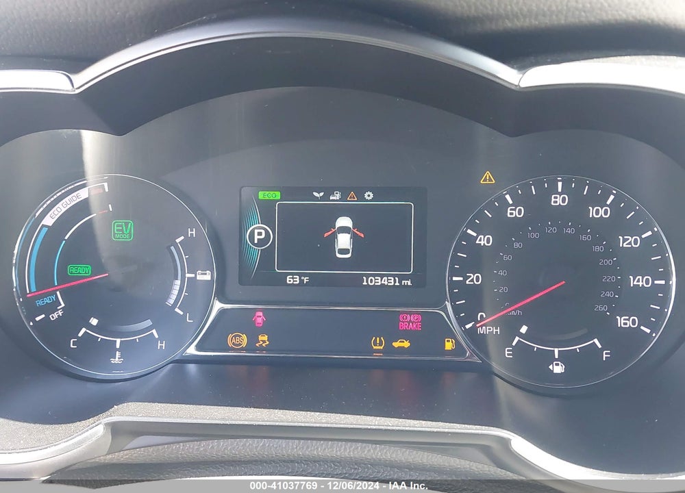 2016 KIA OPTIMA HYBRID VIN: KNAGM4AD9G5099651