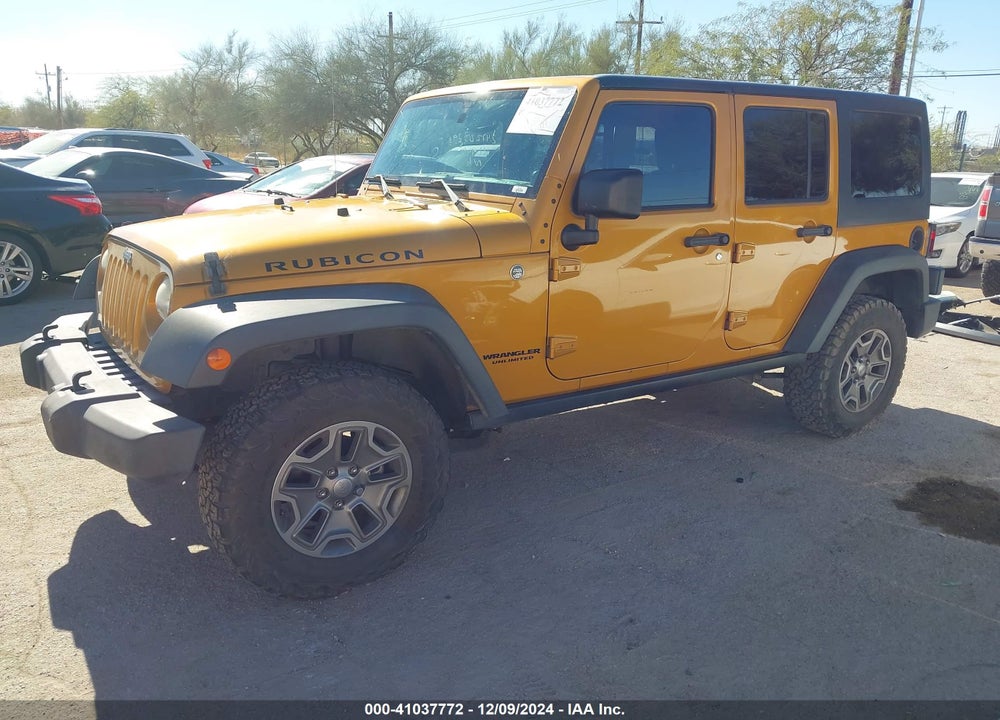 2014 JEEP WRANGLER UNLIMITED RUBICON VIN: 1C4HJWFG4EL241024