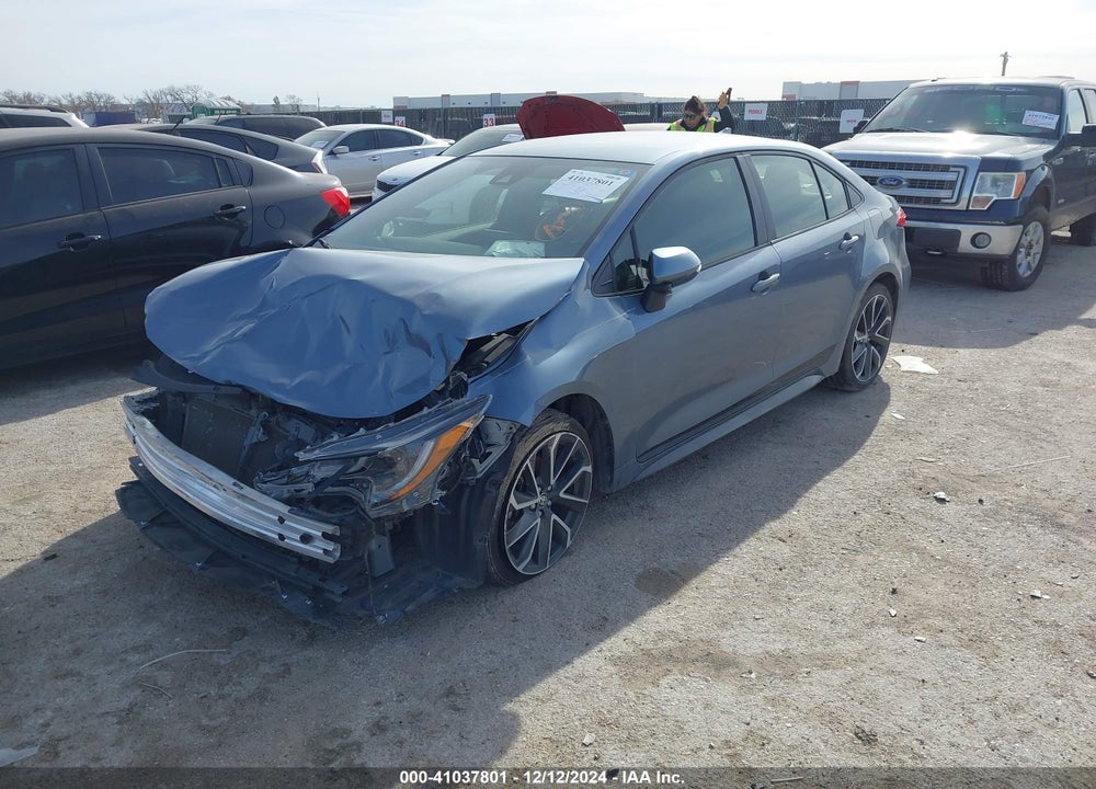 2022 TOYOTA COROLLA SE VIN: JTDS4MCE7N3509696