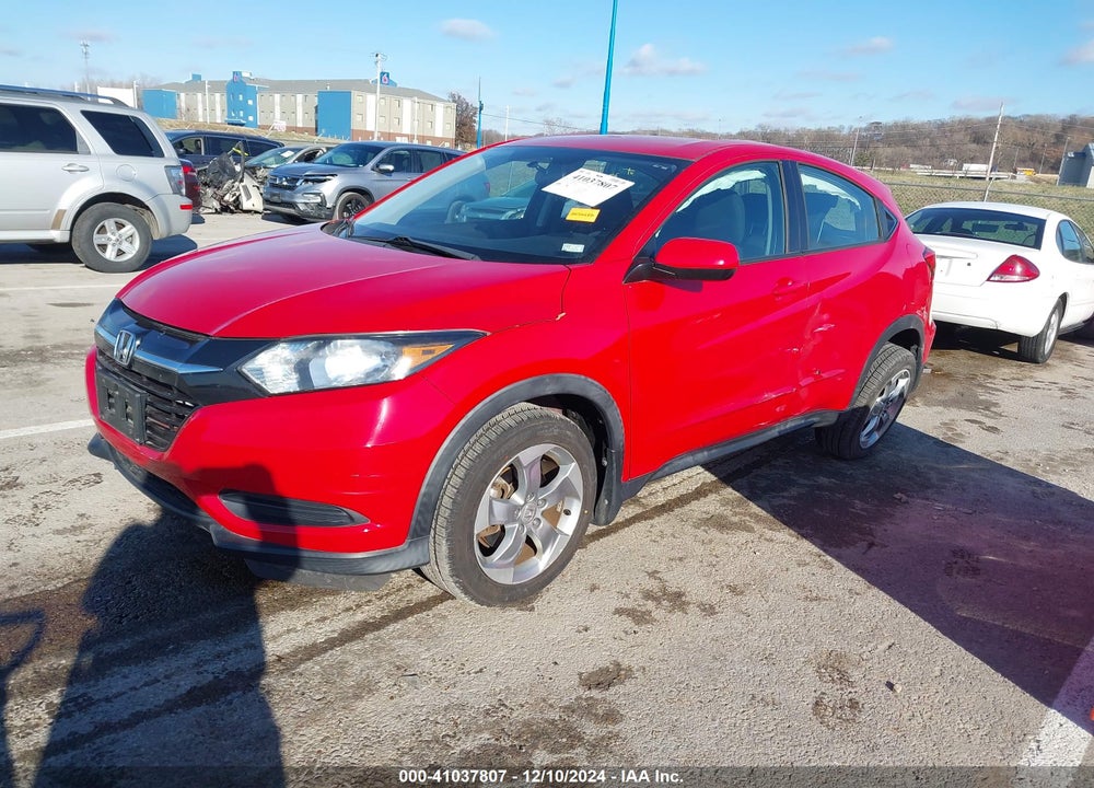 2016 HONDA HR-V LX VIN: 3CZRU6H32GM764530