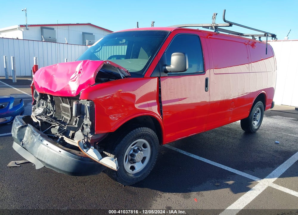2011 CHEVROLET EXPRESS 2500 WORK VAN VIN: 1GCWGFCG3B1119546