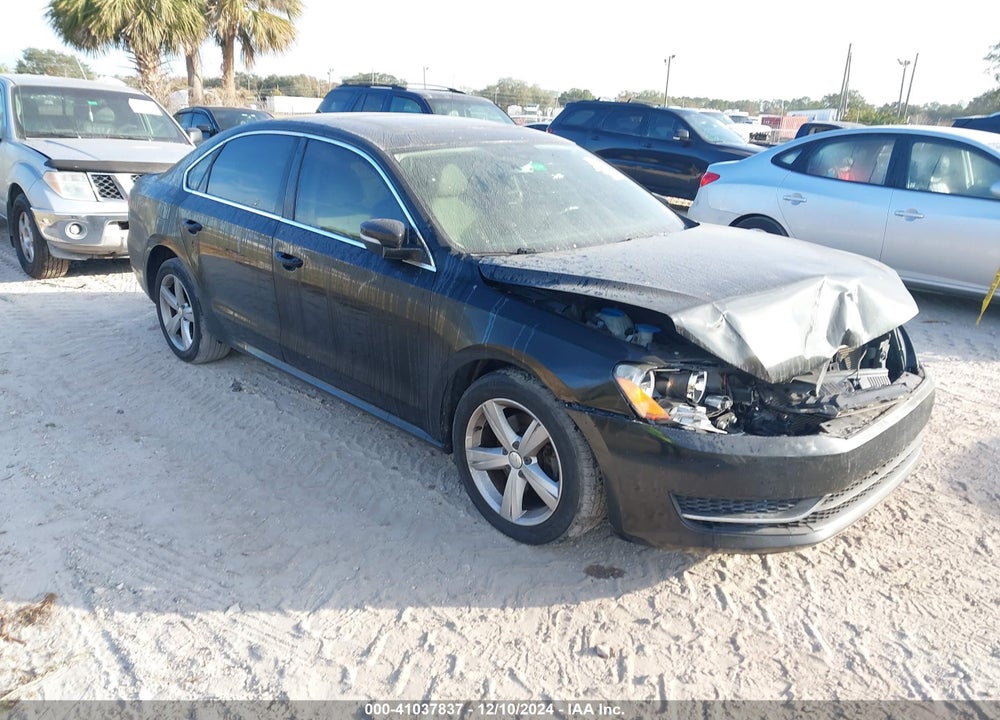2013 VOLKSWAGEN PASSAT 2.5L SE VIN: 1VWBH7A32DC000781