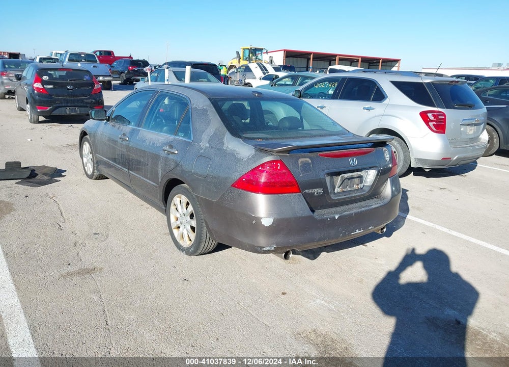 2006 HONDA ACCORD VIN: 1HGCM66586A075640
