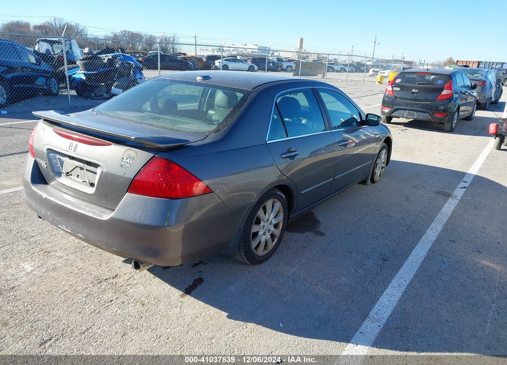 2006 HONDA ACCORD VIN: 1HGCM66586A075640