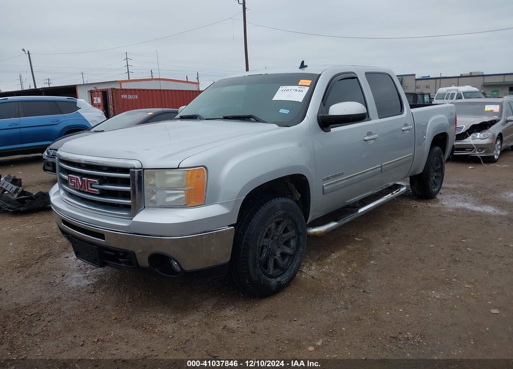 2013 GMC SIERRA 1500 SLT VIN: 3GTP2WE74DG356194