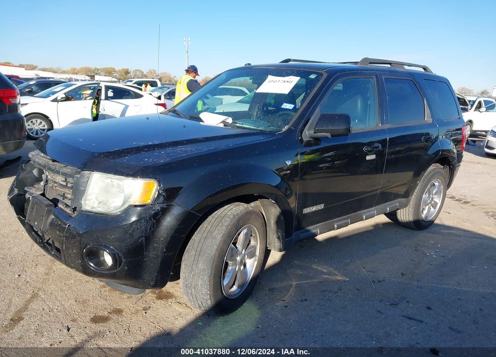 2008 FORD ESCAPE LIMITED VIN: 1FMCU04118KE60655