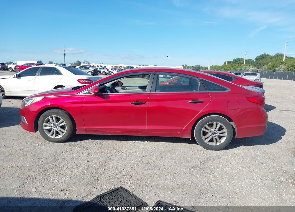 2017 HYUNDAI SONATA SE VIN: 5NPE24AF2HH473827