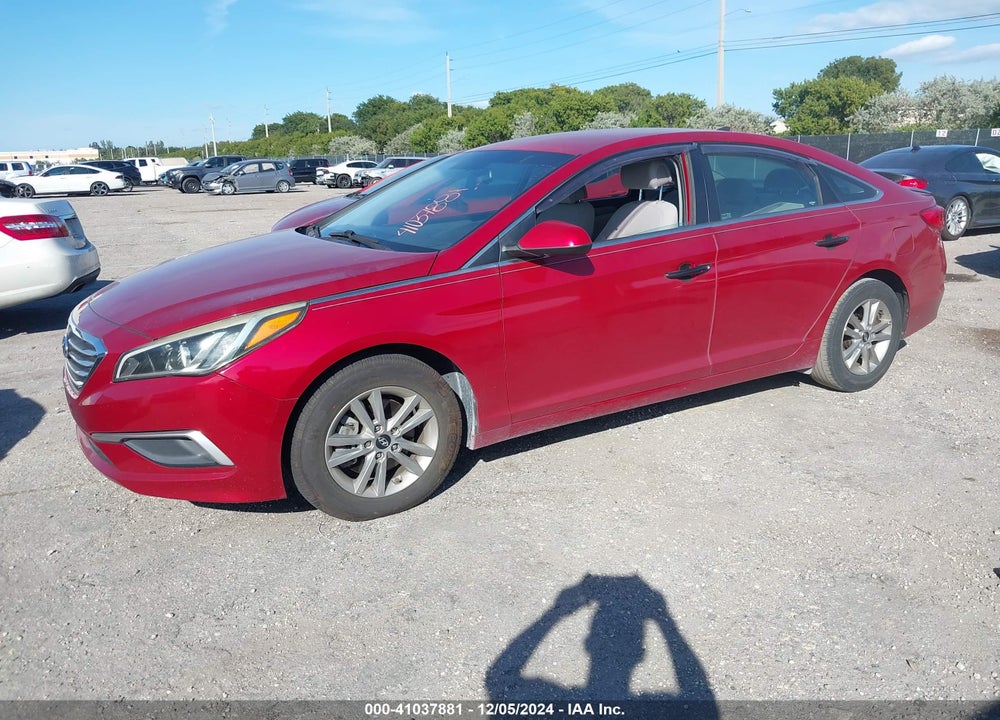 2017 HYUNDAI SONATA SE VIN: 5NPE24AF2HH473827