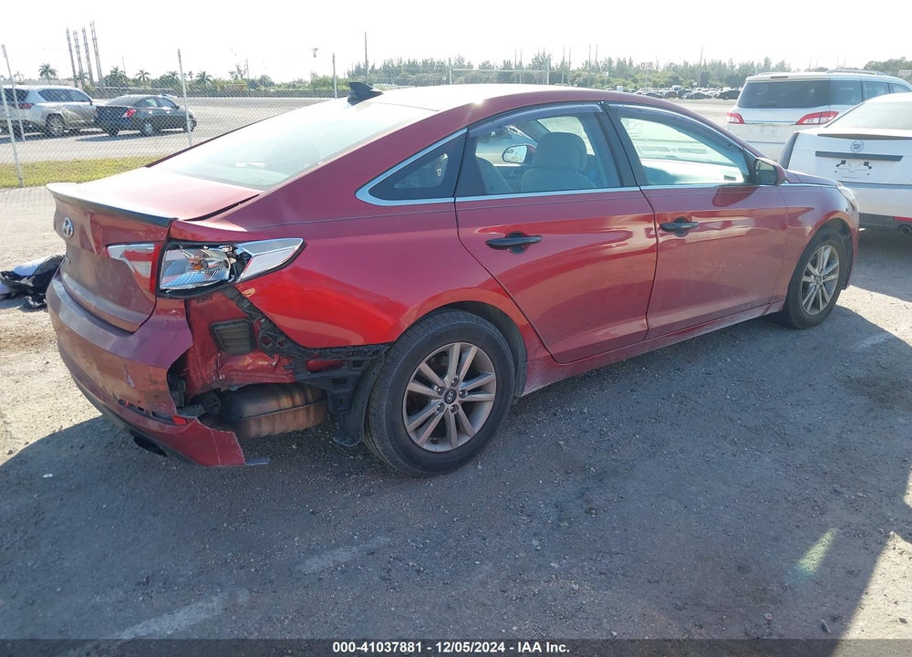 2017 HYUNDAI SONATA SE VIN: 5NPE24AF2HH473827