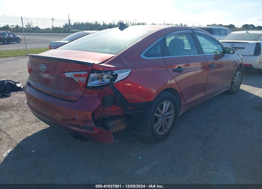 2017 HYUNDAI SONATA SE VIN: 5NPE24AF2HH473827