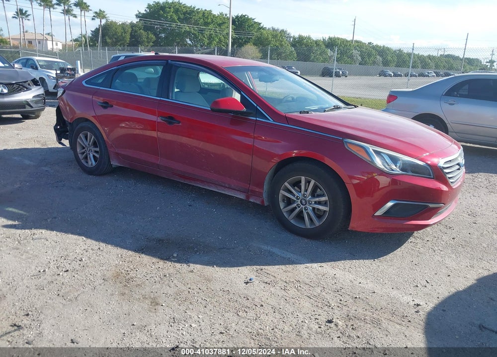 2017 HYUNDAI SONATA SE VIN: 5NPE24AF2HH473827