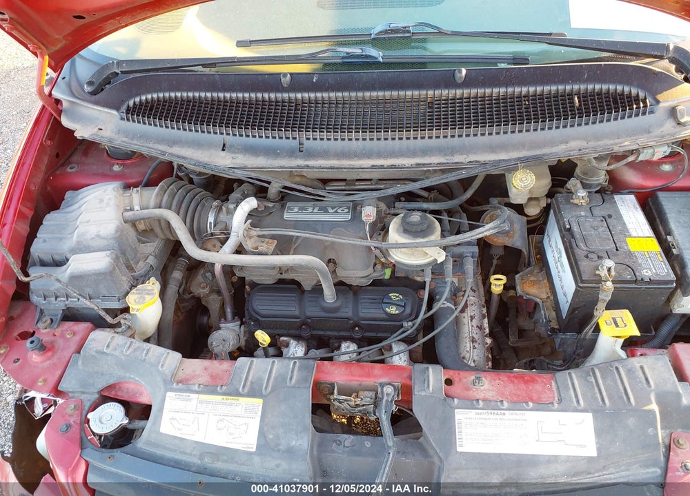 2007 DODGE GRAND CARAVAN SE VIN: 1D4GP24R77B184451