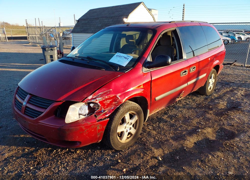 2007 DODGE GRAND CARAVAN SE VIN: 1D4GP24R77B184451