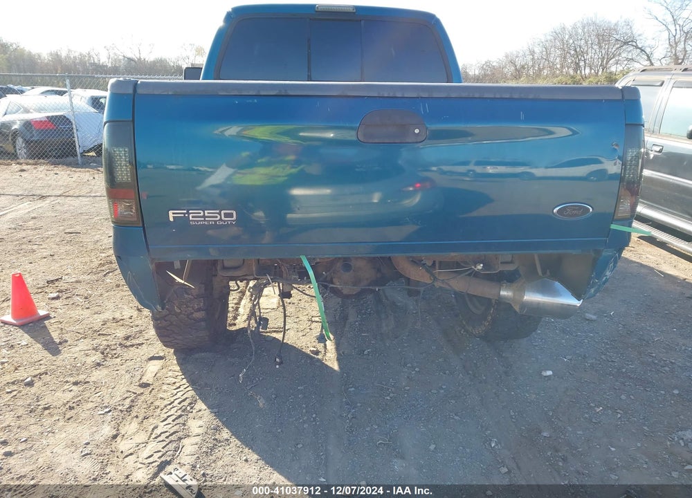 2000 FORD F-250 LARIAT/XL/XLT VIN: 1FTNX21F3YEE43595
