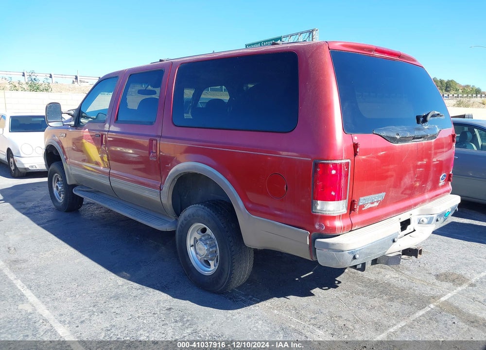 2001 FORD EXCURSION LIMITED VIN: 1FMSU43F41EA39128