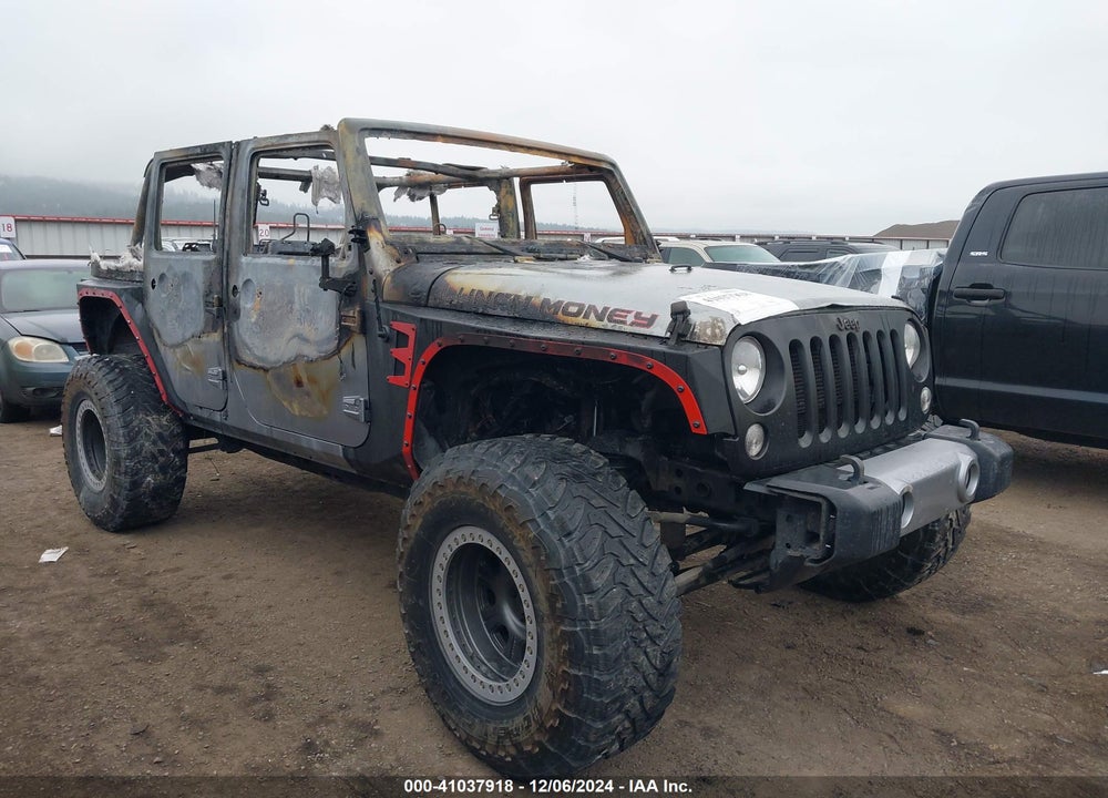 2018 JEEP WRANGLER JK UNLIMITED SAHARA VIN: 1C4BJWEG5JL904019