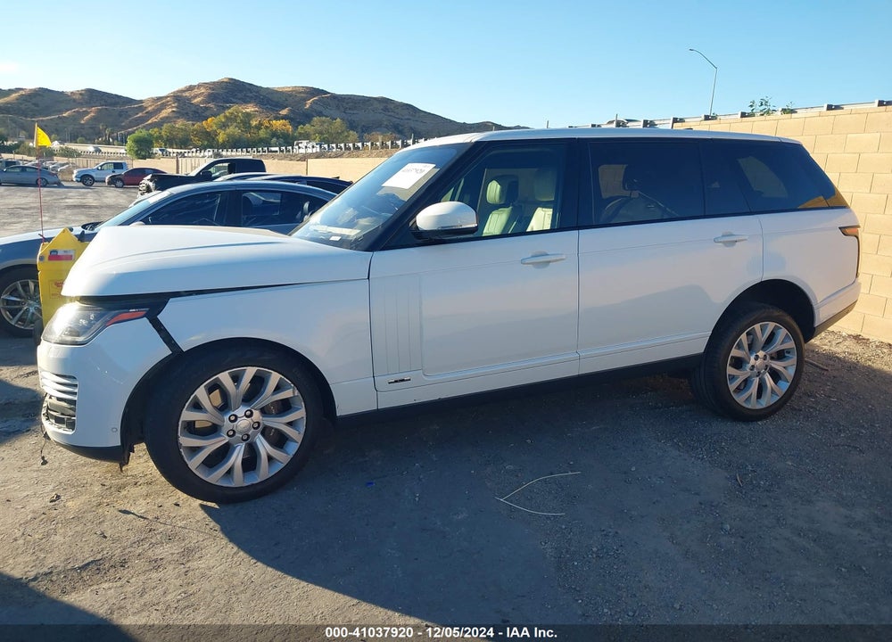 2020 LAND ROVER RANGE ROVER SUPERCHARGED VIN: SALGS5SE5LA589410