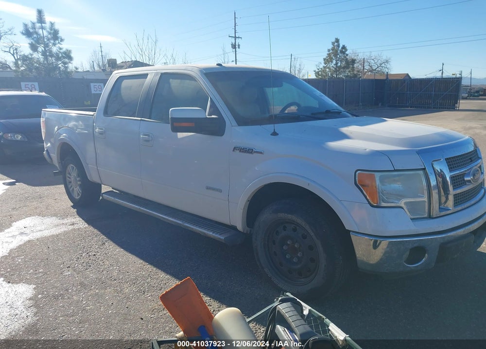 2011 FORD F-150 LARIAT VIN: 1FTFW1CT7BFB37828