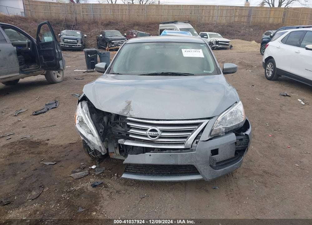 2013 NISSAN SENTRA S VIN: 3N1AB7AP7DL783400