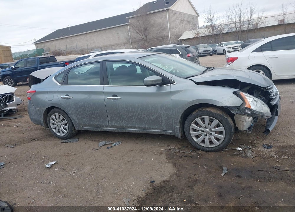 2013 NISSAN SENTRA S VIN: 3N1AB7AP7DL783400