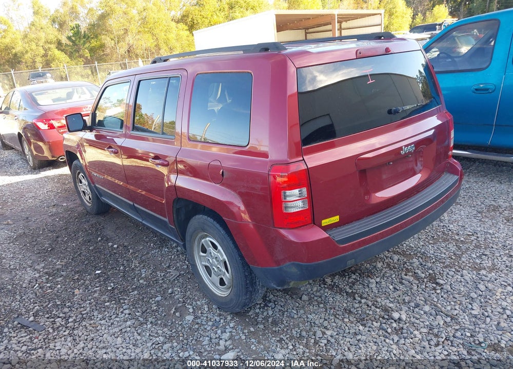 2015 JEEP PATRIOT SPORT VIN: 1C4NJPBA6FD341552