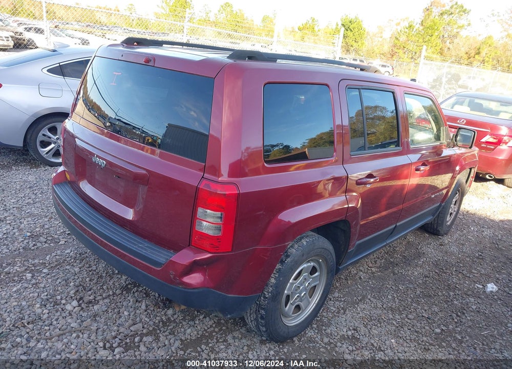 2015 JEEP PATRIOT SPORT VIN: 1C4NJPBA6FD341552