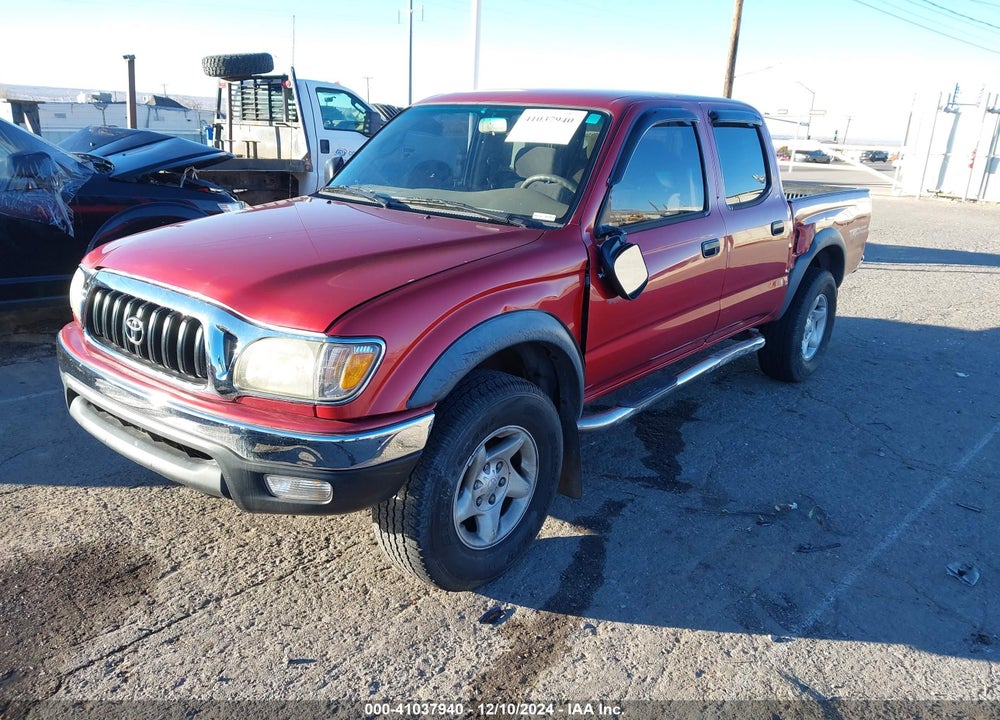 2002 TOYOTA TACOMA PRERUNNER V6 VIN: 5TEGN92NX2Z899840