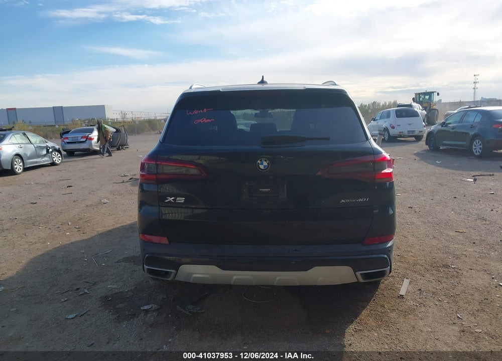 2022 BMW X5 XDRIVE40I VIN: 5UXCR6C02N9L56226