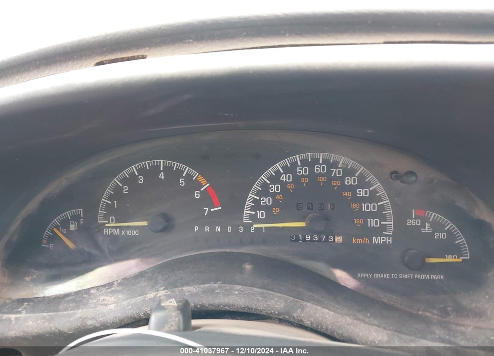 2000 PONTIAC GRAND PRIX GT VIN: 1G2WP12KXYF193152