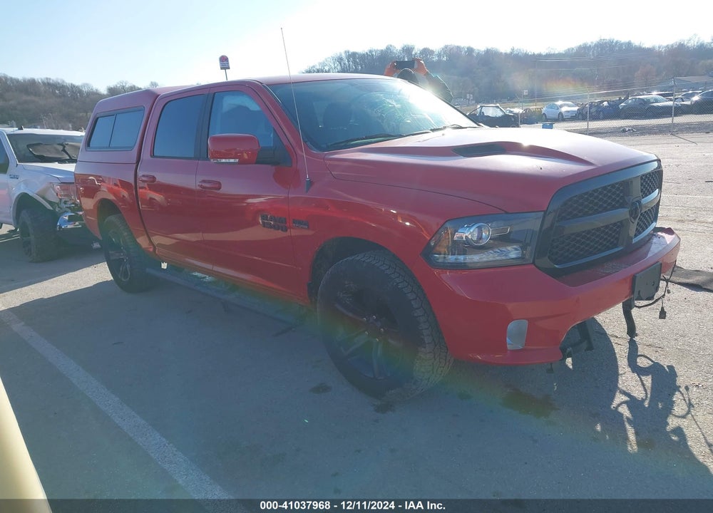 2017 RAM 1500 NIGHT 4X4 5'7 BOX VIN: 1C6RR7MT5HS771751