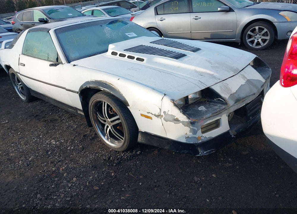 1987 CHEVROLET CAMARO VIN: 1G1FP21F0HN112342