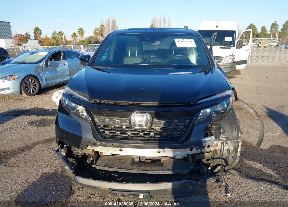 2021 HONDA PASSPORT 2WD EX-L VIN: 5FNYF7H50MB011999