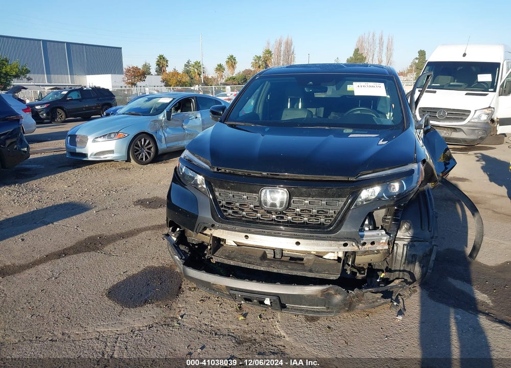 2021 HONDA PASSPORT 2WD EX-L VIN: 5FNYF7H50MB011999