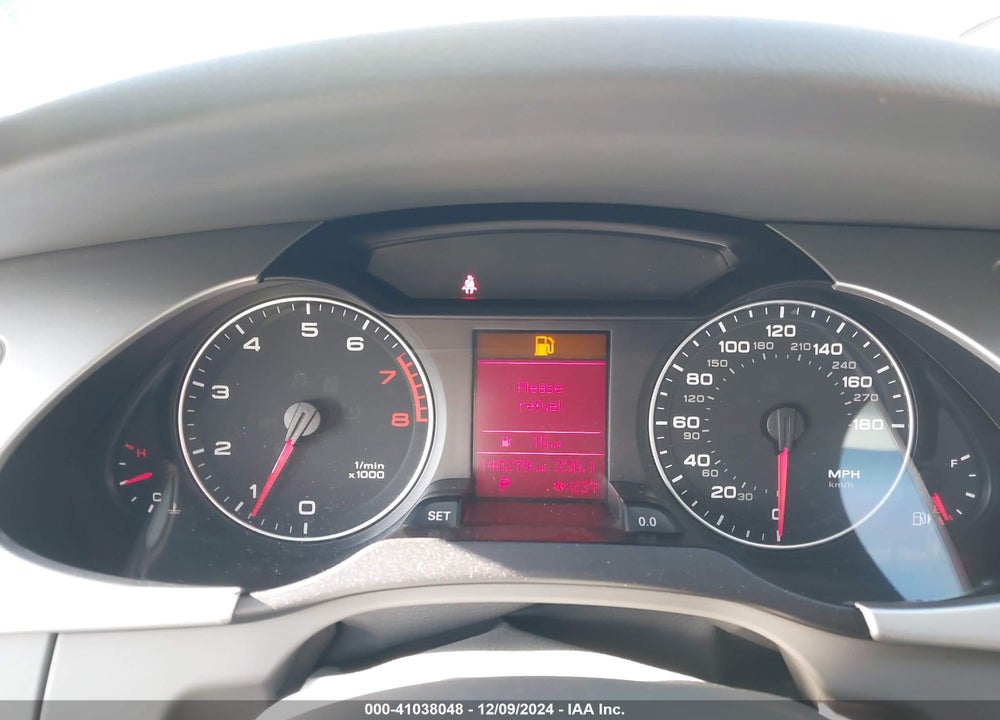 2012 AUDI A4 VIN: WAUBFAFL1CN003959