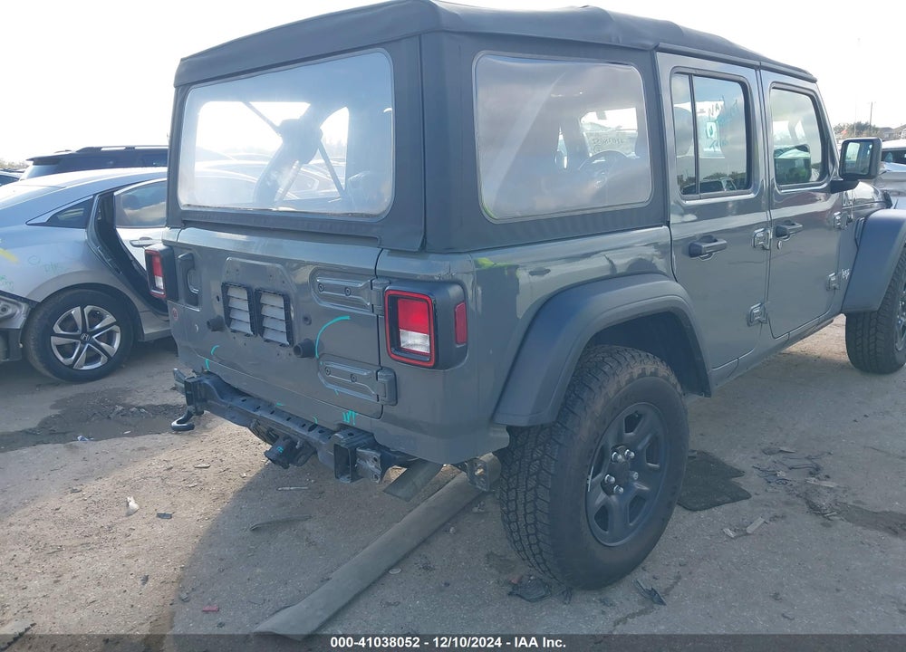 2020 JEEP WRANGLER UNLIMITED SPORT 4X4 VIN: 1C4HJXDG4LW309861