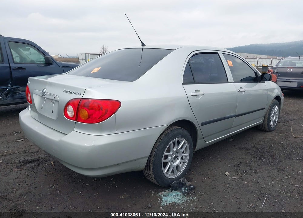 2004 TOYOTA COROLLA CE VIN: JTDBR32E042045474