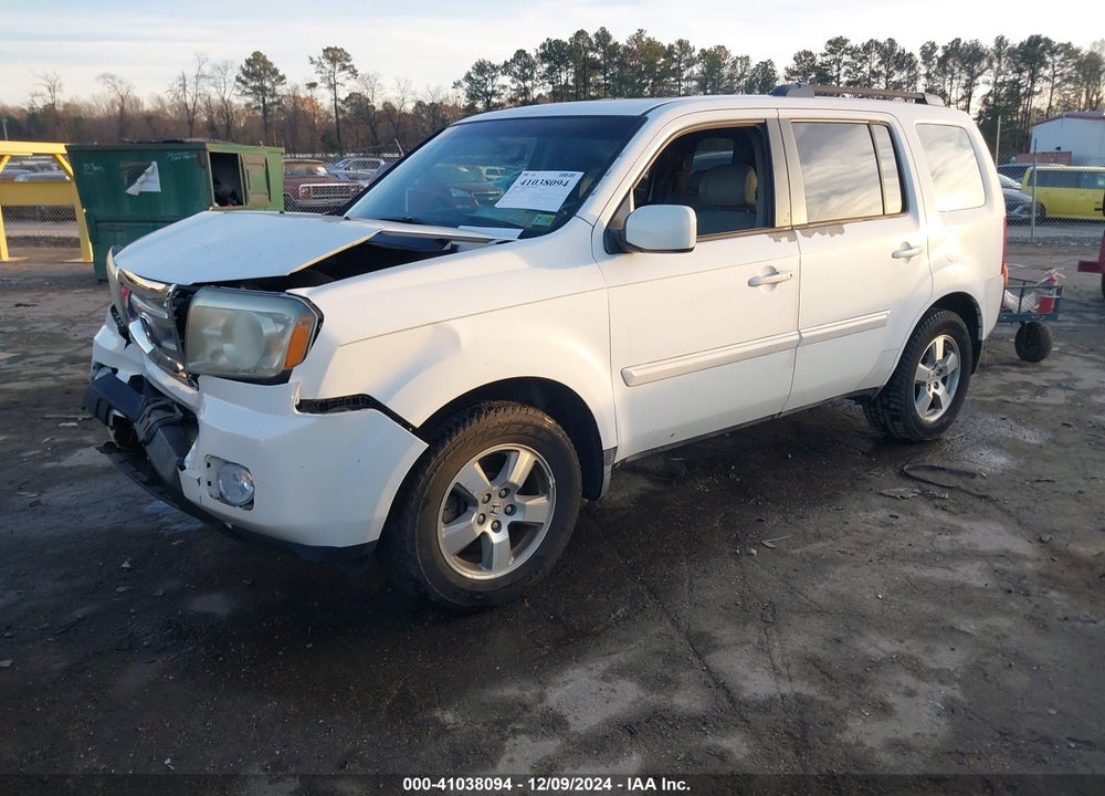 2011 HONDA PILOT EX-L VIN: 5FNYF3H56BB014802