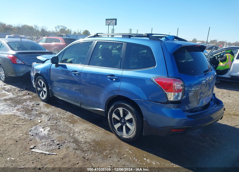 2018 SUBARU FORESTER 2.5I PREMIUM VIN: JF2SJAEC6JH616448