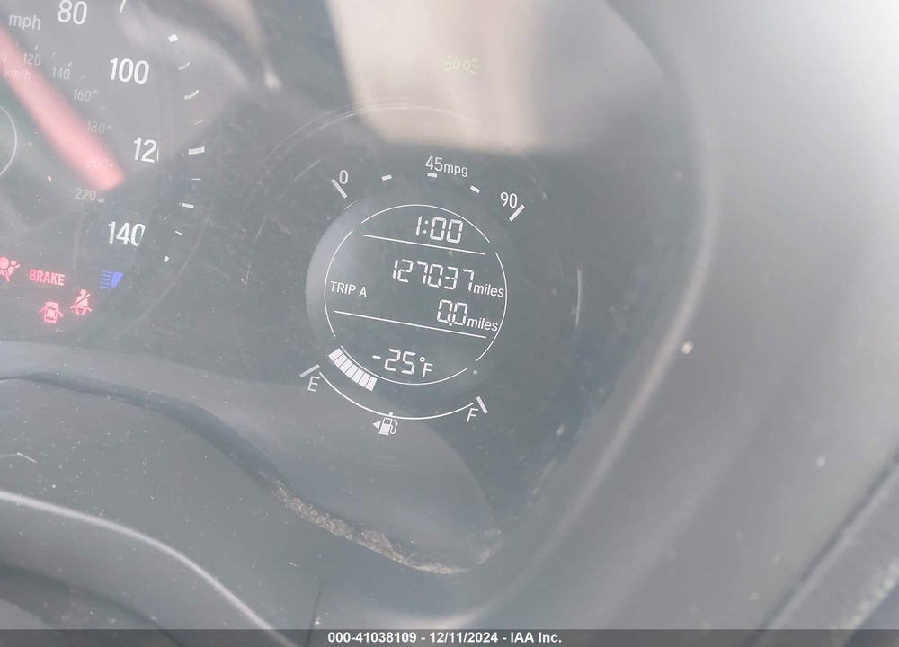 2016 HONDA HR-V LX VIN: 3CZRU5G31GM746130