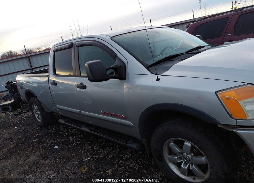 2009 NISSAN TITAN PRO-4X VIN: 1N6AA07F09N306608