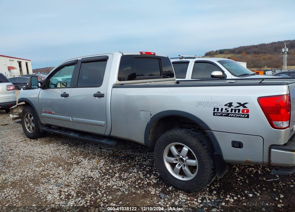 2009 NISSAN TITAN PRO-4X VIN: 1N6AA07F09N306608