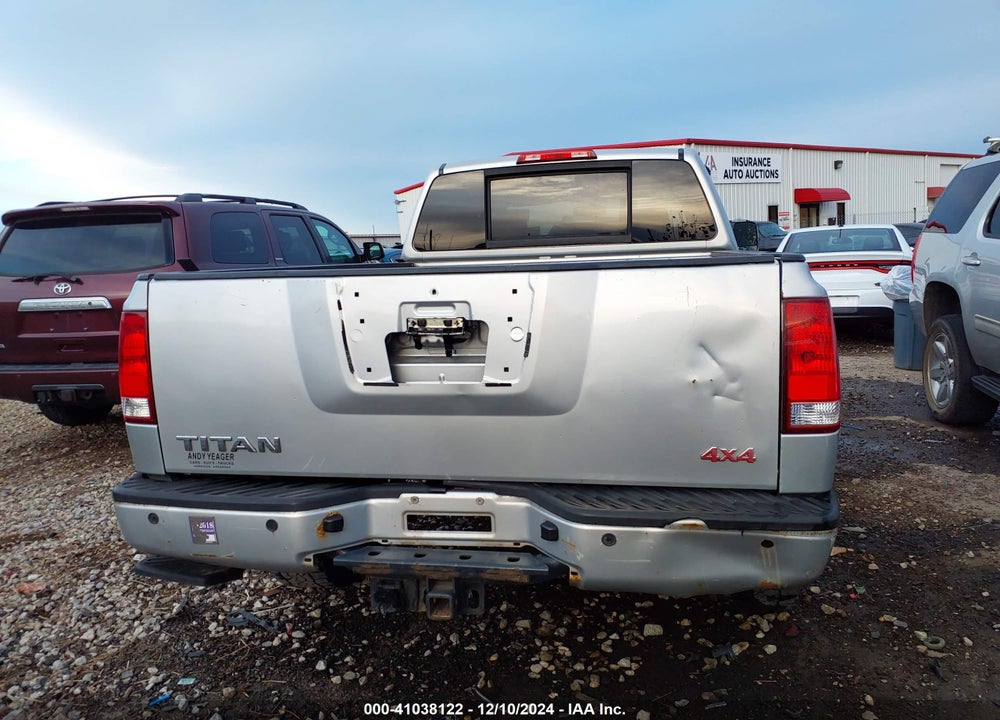2009 NISSAN TITAN PRO-4X VIN: 1N6AA07F09N306608