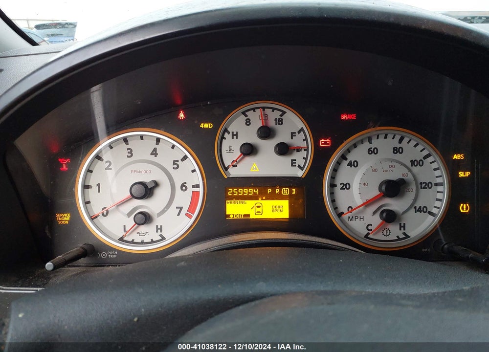 2009 NISSAN TITAN PRO-4X VIN: 1N6AA07F09N306608