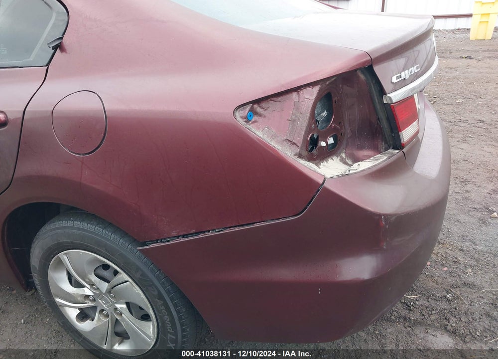 2015 HONDA CIVIC LX VIN: 19XFB2F54FE211026