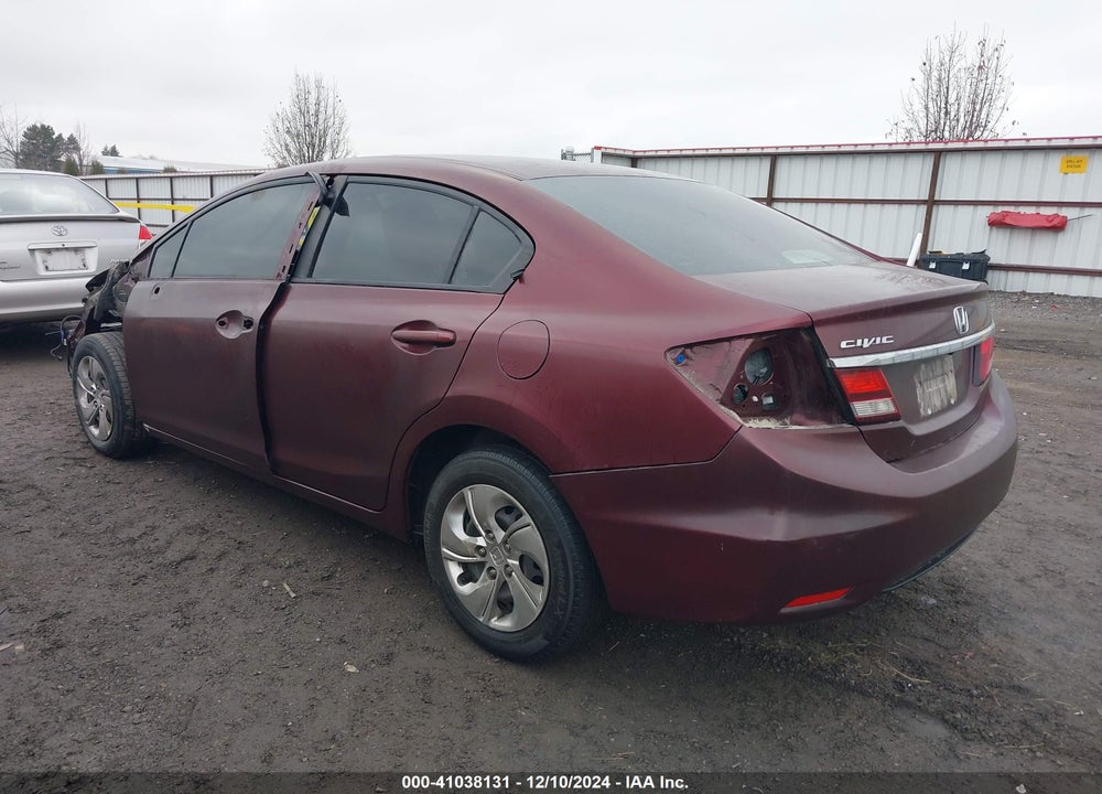 2015 HONDA CIVIC LX VIN: 19XFB2F54FE211026