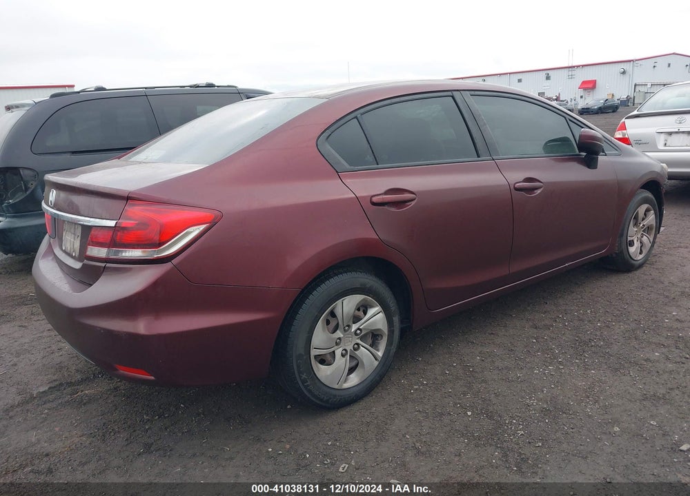 2015 HONDA CIVIC LX VIN: 19XFB2F54FE211026