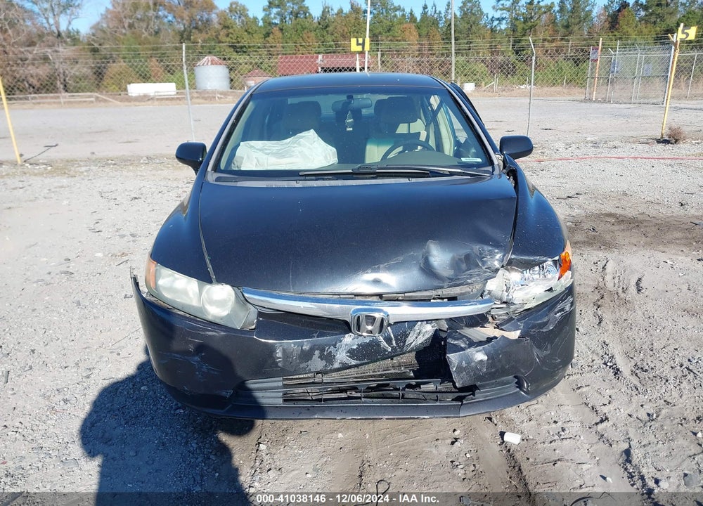 2006 HONDA CIVIC LX VIN: 2HGFA16526H508248
