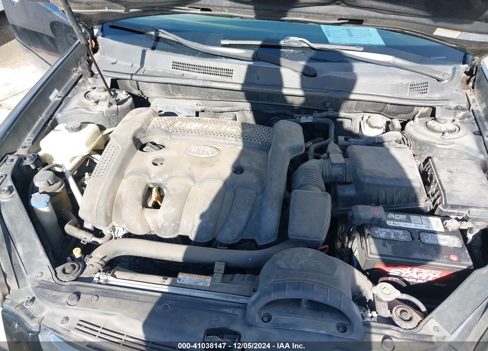2008 KIA OPTIMA EX VIN: KNAGE123985243539