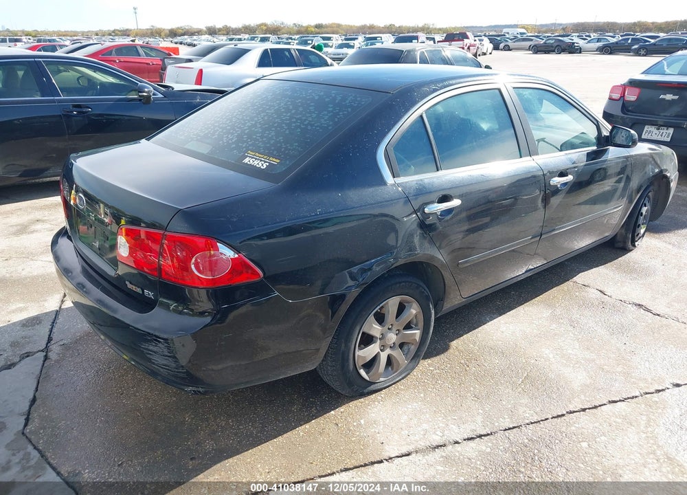 2008 KIA OPTIMA EX VIN: KNAGE123985243539