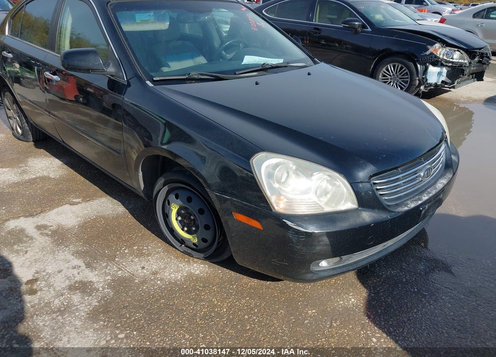 2008 KIA OPTIMA EX VIN: KNAGE123985243539